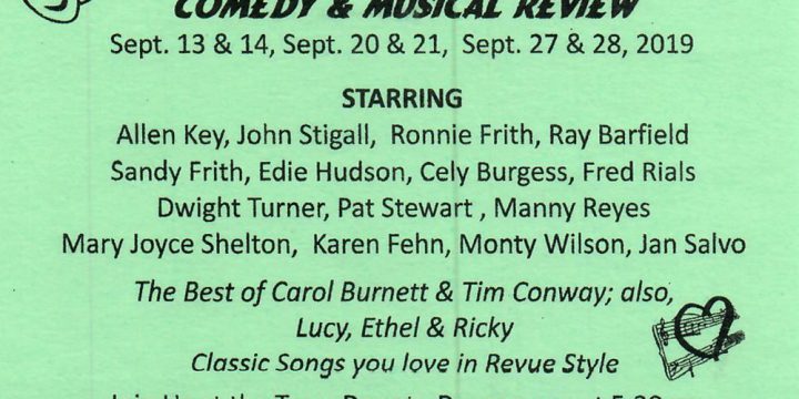 Snapshots – Comedy & Musical Review