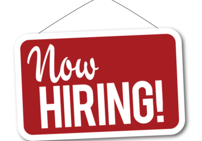 Job Openings: Now Accepting Applications