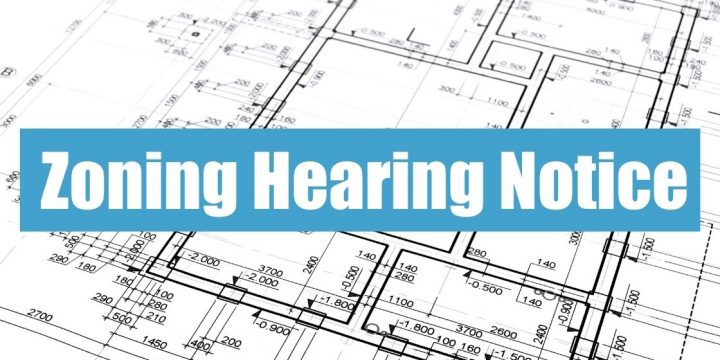 Zoning Hearing Notice
